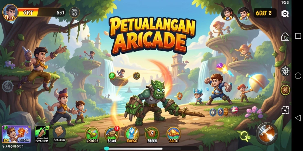 Tampilan gameplay menakjubkan dalam <strong>6RT</strong> dengan aksi seru dan grafis menawan.