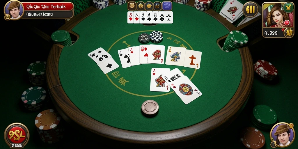 Tampilan gameplay QiuQiu yang mendebarkan di 9SL.