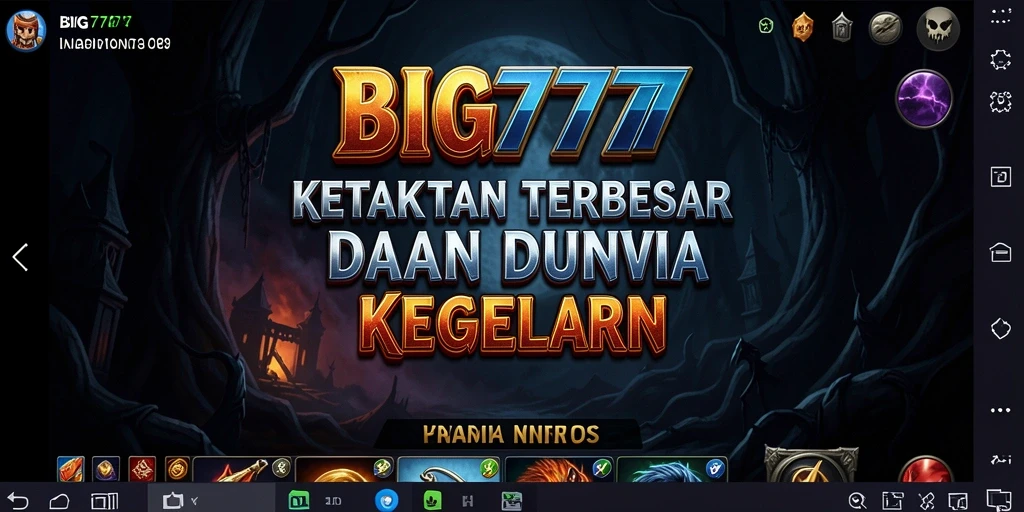 Screenshot menunjukkan gameplay mengerikan dan suasana mencekam.
