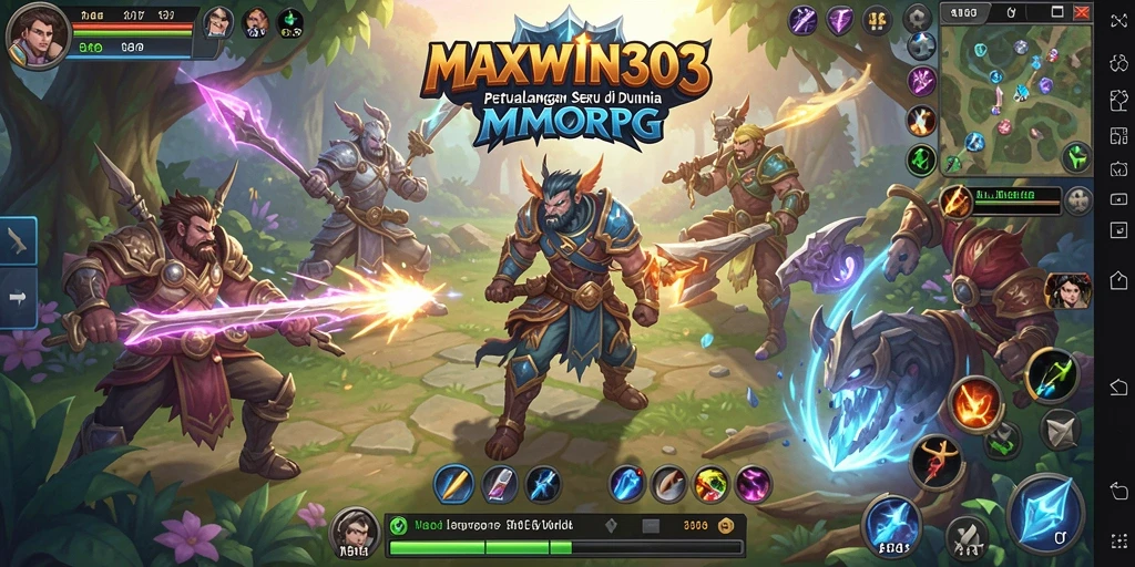 Tampilan gameplay seru dalam dunia <strong>MAXWIN303</strong> yang penuh petualangan.