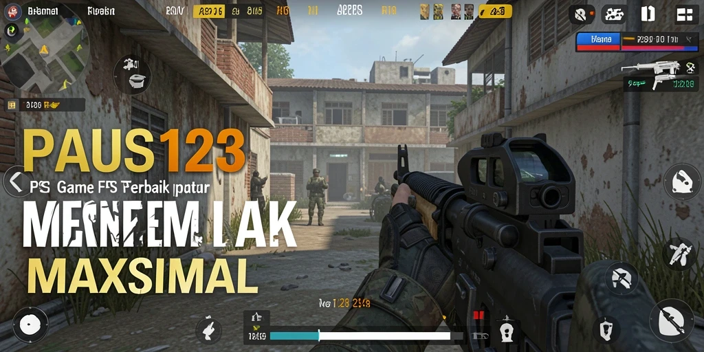 Tampilan gameplay menegangkan di <strong>PAUS123</strong> dengan aksi menembak cepat.