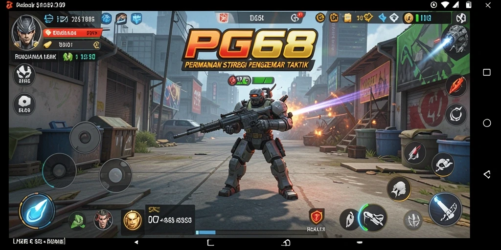 Tampilan gameplay menarik dalam PGG68 dengan strategis yang mendebarkan.