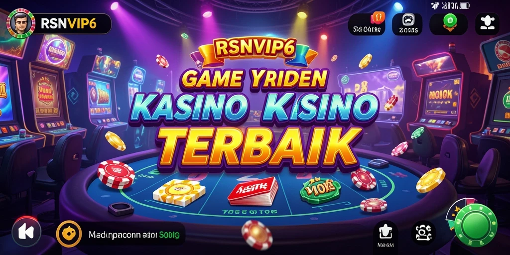 Tampilan utama RSNVIP6 menampilkan gameplay kasino yang mengasyikkan.