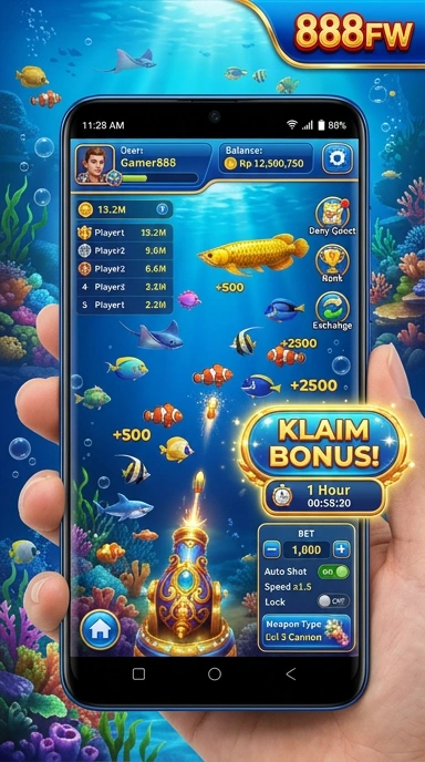 Pengguna puas dengan aplikasi yang tersedia di 888fw.